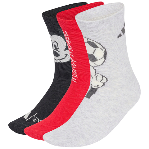 adidas Performance Sokken - 3-pack - Disney - Zwart/Zuiver Ruby/ - adidas Performance - 40/42 - Sokken
