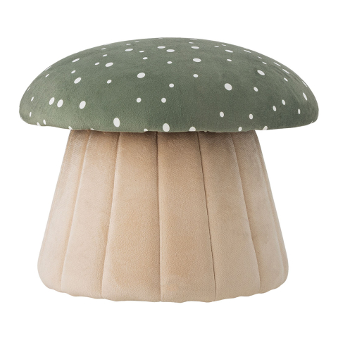 Bloomingville Poef - 37x30 cm - Hoed - Groen - Bloomingville - OneSize - Poefs