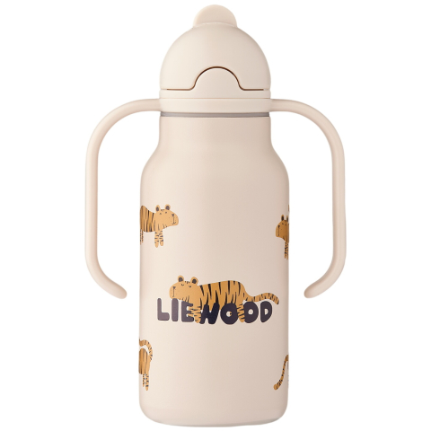 Liewood Drinkfles - Kimmie - 250 ml - Tijger/Sandy - Liewood - OneSize - Drinkflessen