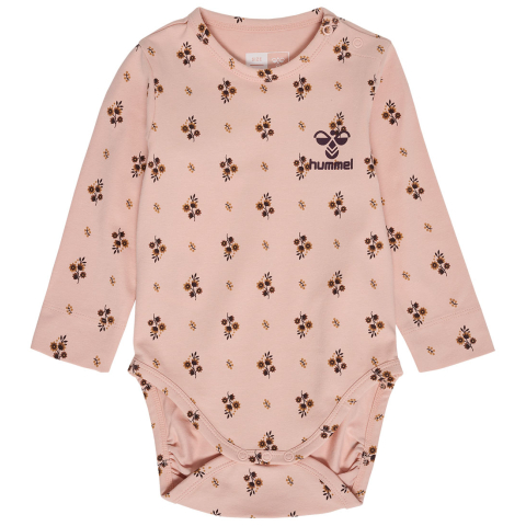 Hummel Romper l/s - hmlBirka - Avondzand - Hummel - 56 - Rompers Lange Mouw
