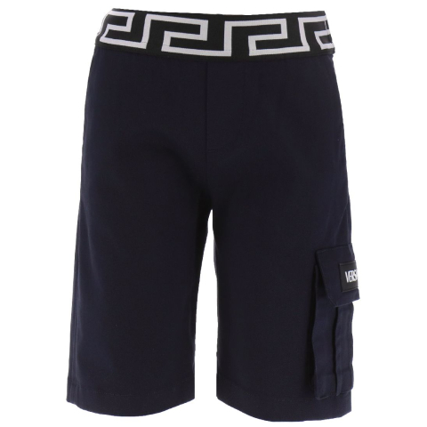 Versace Korte Broeken - Navy - Versace - 10 jaar (140) - Korte Broeken
