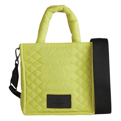 Markberg Tas - VikaMBG Mini Bag Snake Quilt - Elektrisch Yellow - Markberg - OneSize - Schoudertas