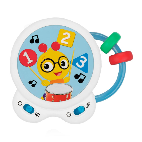 Baby Einstein Muziekinstrument - Tiny Tempo - Wit - Baby Einstein - OneSize - Muziekinstrumenten