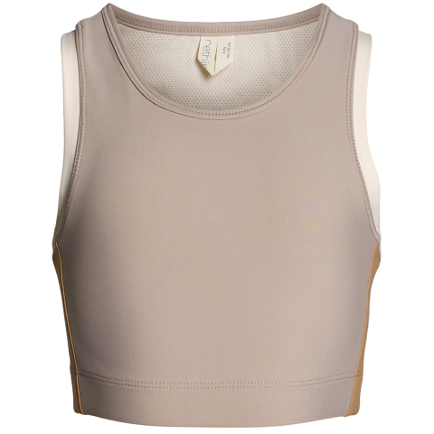 Rethinkit Sporttop - Bijgesneden - Thilde - Mocha - Rethinkit - 5-6 jaar (110-116) - Sporttops