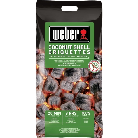 Weber kokosnoot briketten 4 kg Weber - Weber
