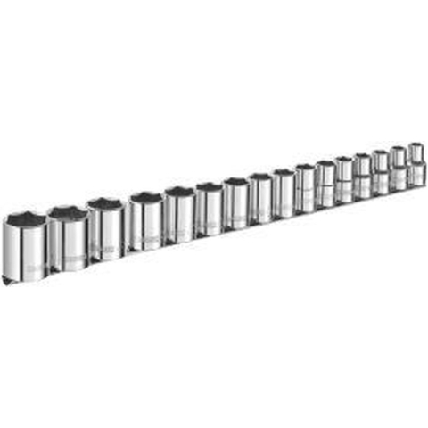 Expert by Facom doppenset 1/2" 6-kant | metrisch | 16-delig | E032902 - E032902