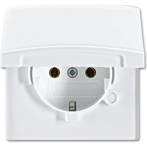 ABB 2CKA002064A0287 Apparaatinzetstuk IP44 Crème-wit, Parel-wit