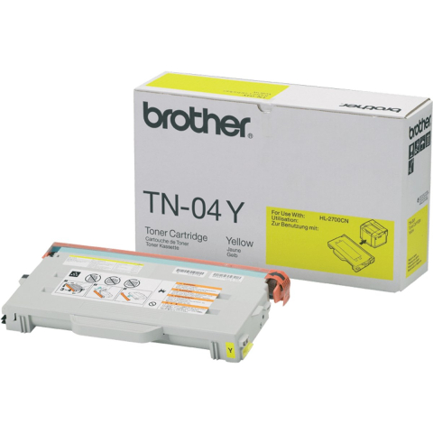 Brother TN-04Y Toner Geel