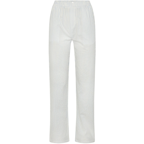 Grunt Broek - GrfGoea - Blauw/Wit Gestreept - Grunt - 12 jaar (152) - Broeken - Katoen