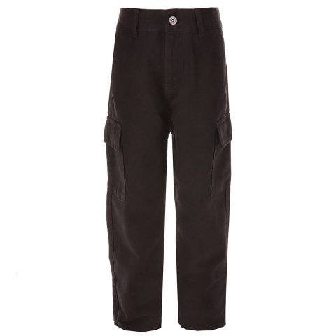 Grunt Broek - Rees Cargo - Black - Grunt - 12 jaar (152) - Broeken - Katoen