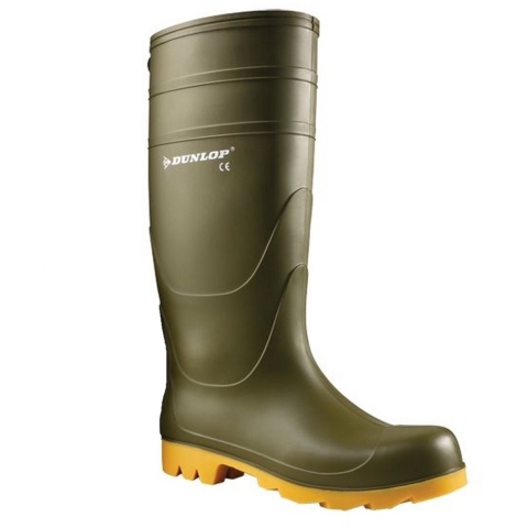 Dunlop Heren Unisex Universal Wellington Laarzen (Groen)