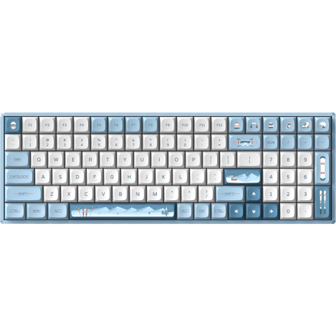 Iqunix F97 Wintertide Wireless Mechanical Keyboard gaming toetsenbord