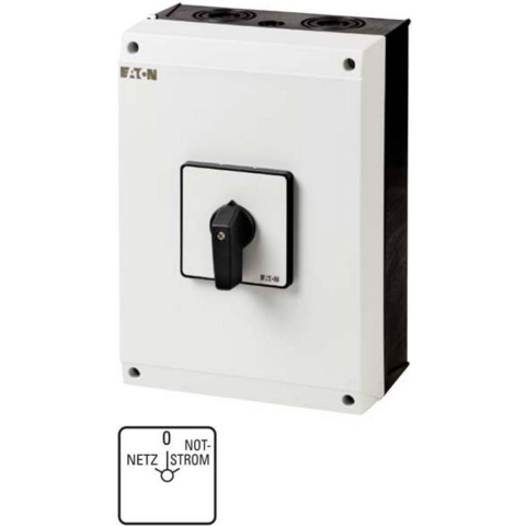 Eaton T5-4-8902/I5 Omschakelaar Voor bodembevestiging, In behuizing 1 stuk(s)