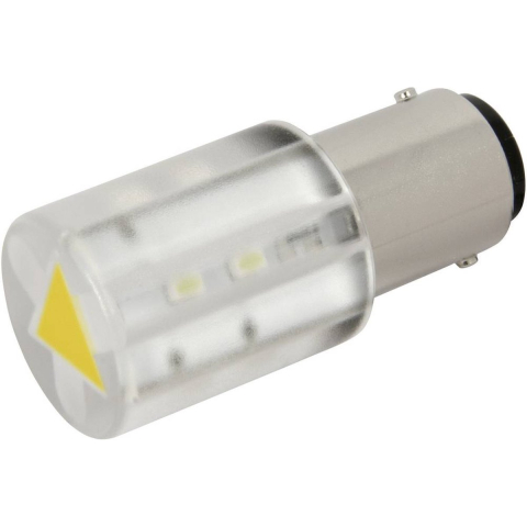 CML Innovative Technologies 18560352 LED-signaallamp Geel BA15d 24 V/DC, 24 V/AC 400 mcd