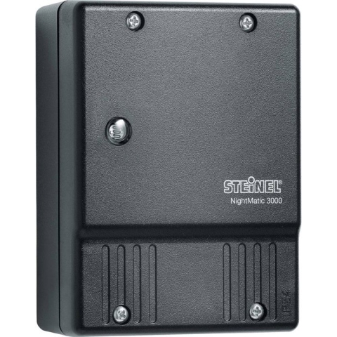Steinel NightMatic 3000 Schemerschakelaar Opbouw - Waterdicht IP54 - Zwart