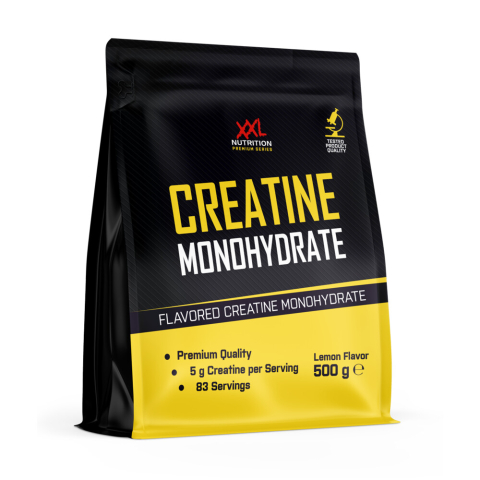 2x XXL Nutrition Creatine Monohydraat Lemon 500 gr