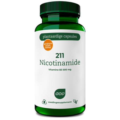 2x AOV 211 Nicotinamide (500 mg) 60 vegacapsules
