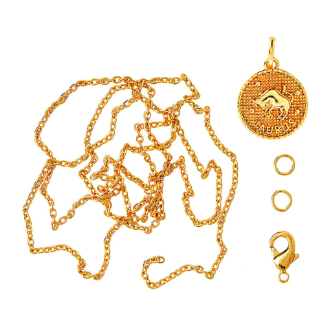 Me&My BOX Ketting m. Dierenriem - TYR - Verguld - Me&My BOX - OneSize - Sieraden