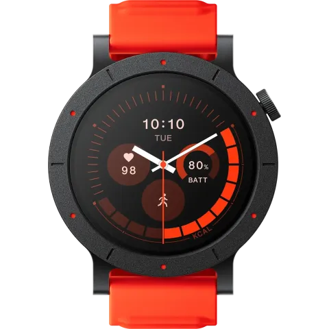 CMF Watch 3 Pro - Smartwatch - AMOLED 1,96 inch - Zwart (Oranje)