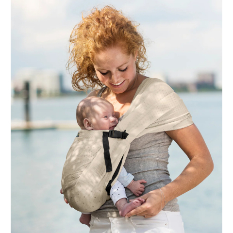 Mini Monkey Draagdoek - Mini Sling - Zand - Mini Monkey - OneSize - Draagdoeken