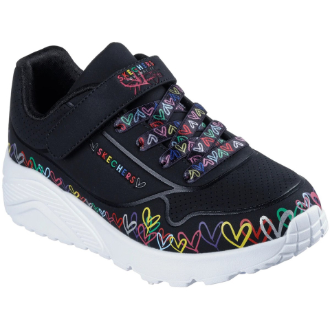 Meisjes sneakers Skechers Uno Lite Heart Craze