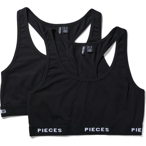 Pieces Dames bh pclogo 2-pack