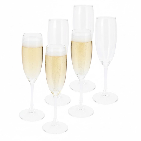 Champagneglazenset 6-delig 190ml