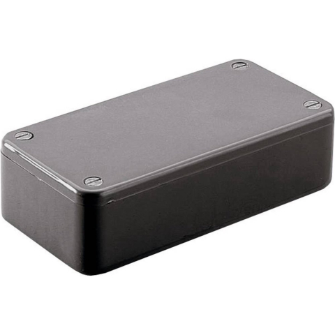 Hammond Electronics 1591VBK Euro-behuizing 120 x 120 x 94 ABS Zwart 1 stuk(s)