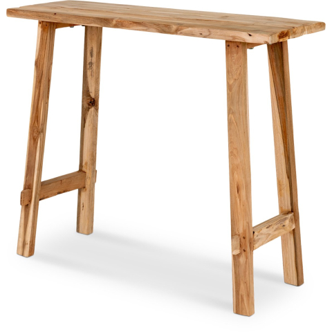 Artichok Guusje houten sidetable naturel 90 x 30 cm