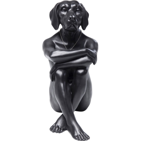 Kare Design Kare decofiguur gangster dog black