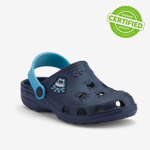 Klompen voor babyjongens Coqui Little Frog