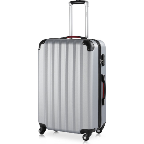 Reiskoffer Baseline Zilver Kunststof Hardcase 90 L