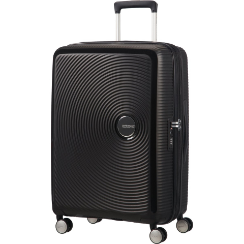 American Tourister Soundbox Expandable Spinner 67cm Bass Black