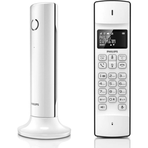 Philips Linea M4501W/01 Huistelefoon - DECT Telefoon - 1 Handset - Wit