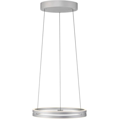 E-Loop LED hanglamp, stone, Ø 50 cm, aluminium, CCT - PURE PURE E-Loop - Woonkamer - Modern - Metaal - Meerdere lampen
