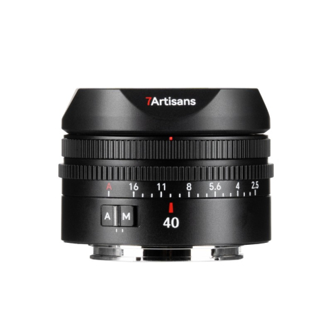 7Artisans AF40mm F2.5 - L-Mount - Full Frame - Zwart
