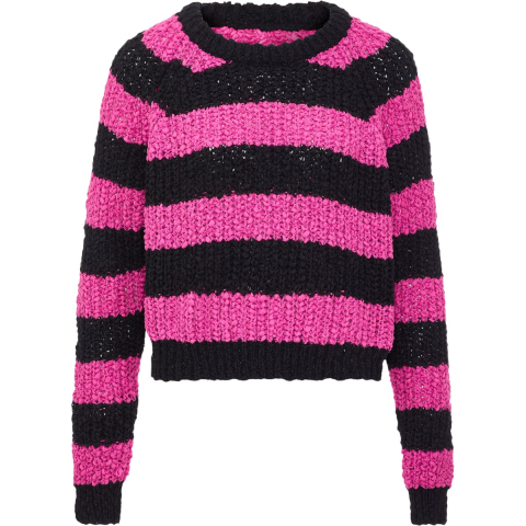 Mymo Jumper Dames zwart-paars