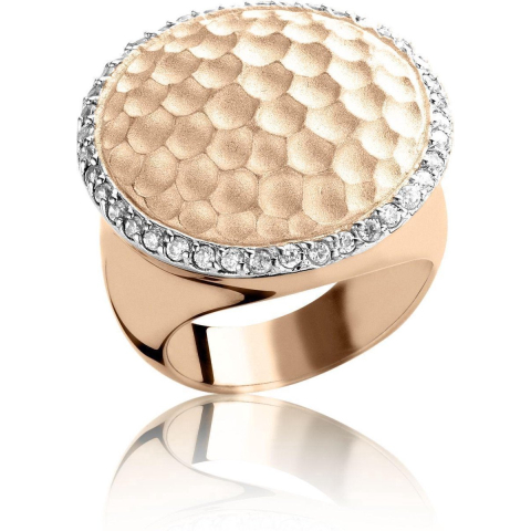 Orphelia Dames 925 Sterling Zilveren Ring - Roze R-4216-ROZE
