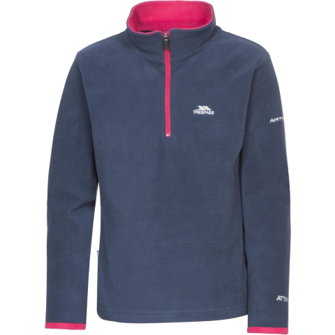Trespass Kinderen/meisjes Sybil Micro Fleece (Marine)