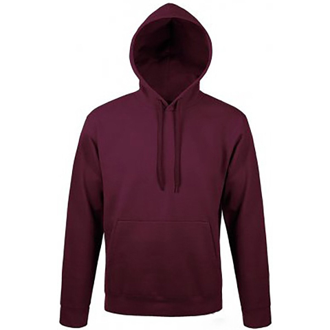 SOLS Snake Unisex Hooded Sweatshirt / Hoodie (Bourgondië)