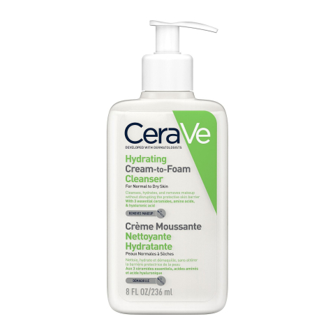 CeraVe Hydraterende Crème-Tot-Schuim Reinigingsgel 236 ml