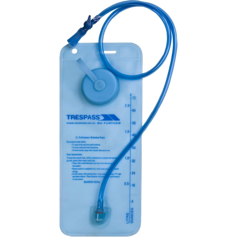 Trespass Hydratatie X 2 Liter Waterblazer (Blauw)