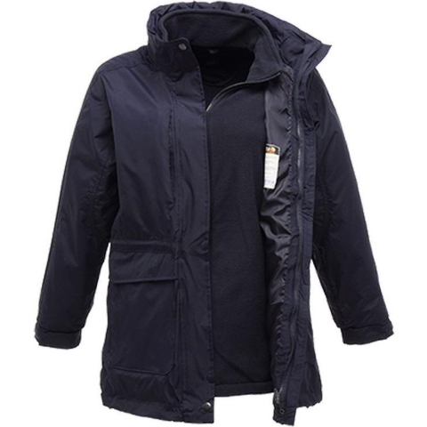 Regatta - Dames Benson III 3-In-1 Jas (Navy)