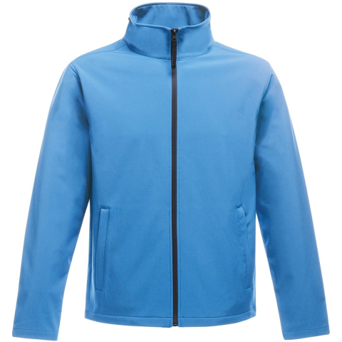 Regatta Opmerkelijk Heren Ablaze Afdrukbaar Softshell-jasje (Frans Blauw/Zwaar)