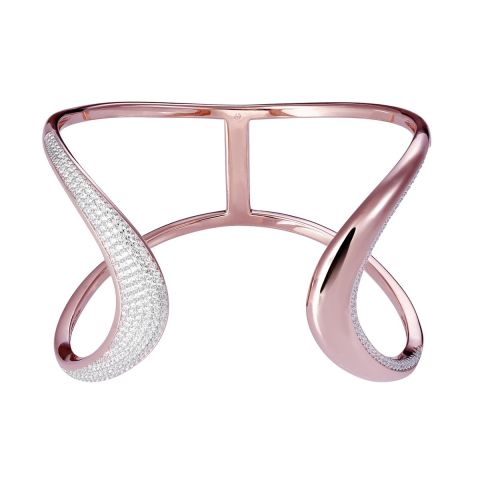 Orphelia Dames 925 Sterling Zilveren Armband - Roze ZA-7407