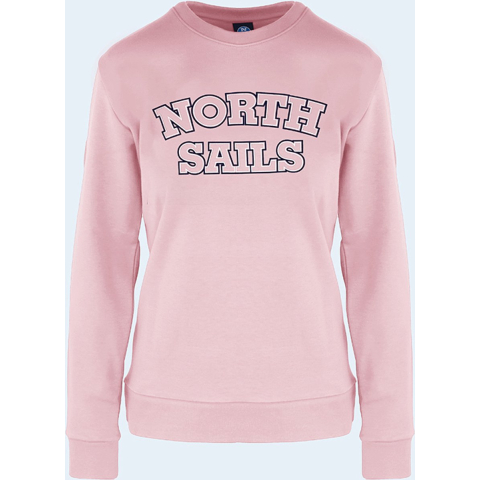 Dames sweatshirt met lange mouwen en ronde hals 9024210