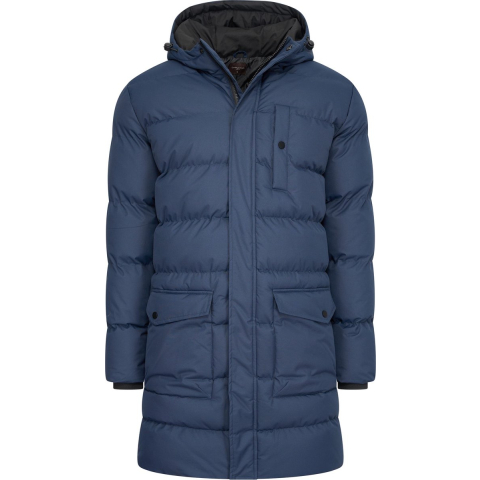 Cappuccino Italia Hooded winter jacket navy