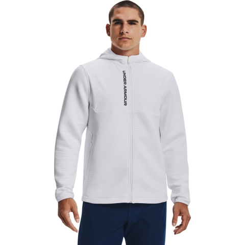 Under Armour Storm Lange Mouw ZipUp Wit Heren Daytona Track Jacket 1366279 100