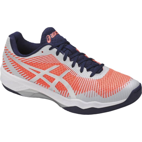 Asics Volley Elite Dames Oranje/Grijs Trainers