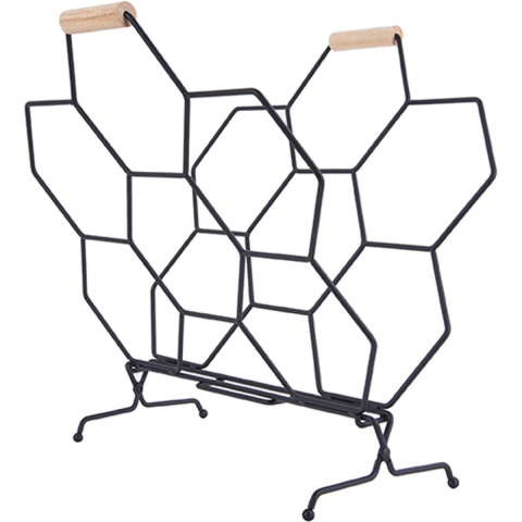 Present Time magazinehouder honeycomb -